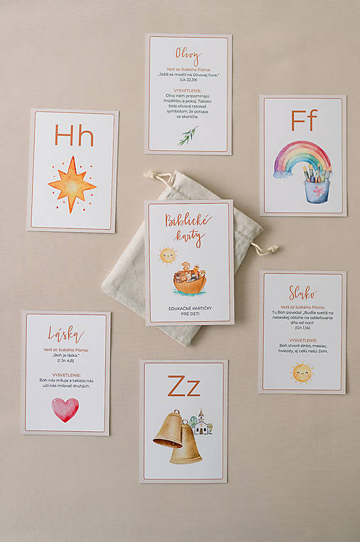 BIBLICKÉ KARTY PRE DETI