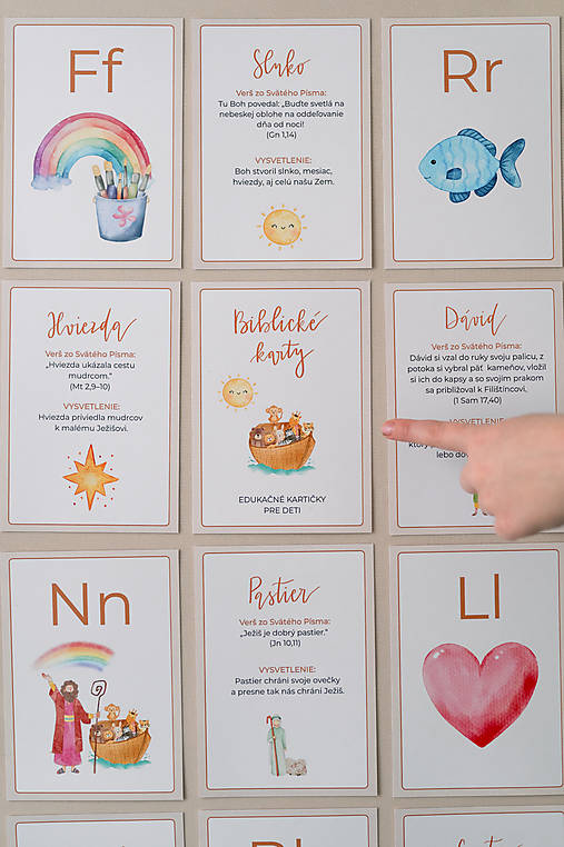 BIBLICKÉ KARTY PRE DETI