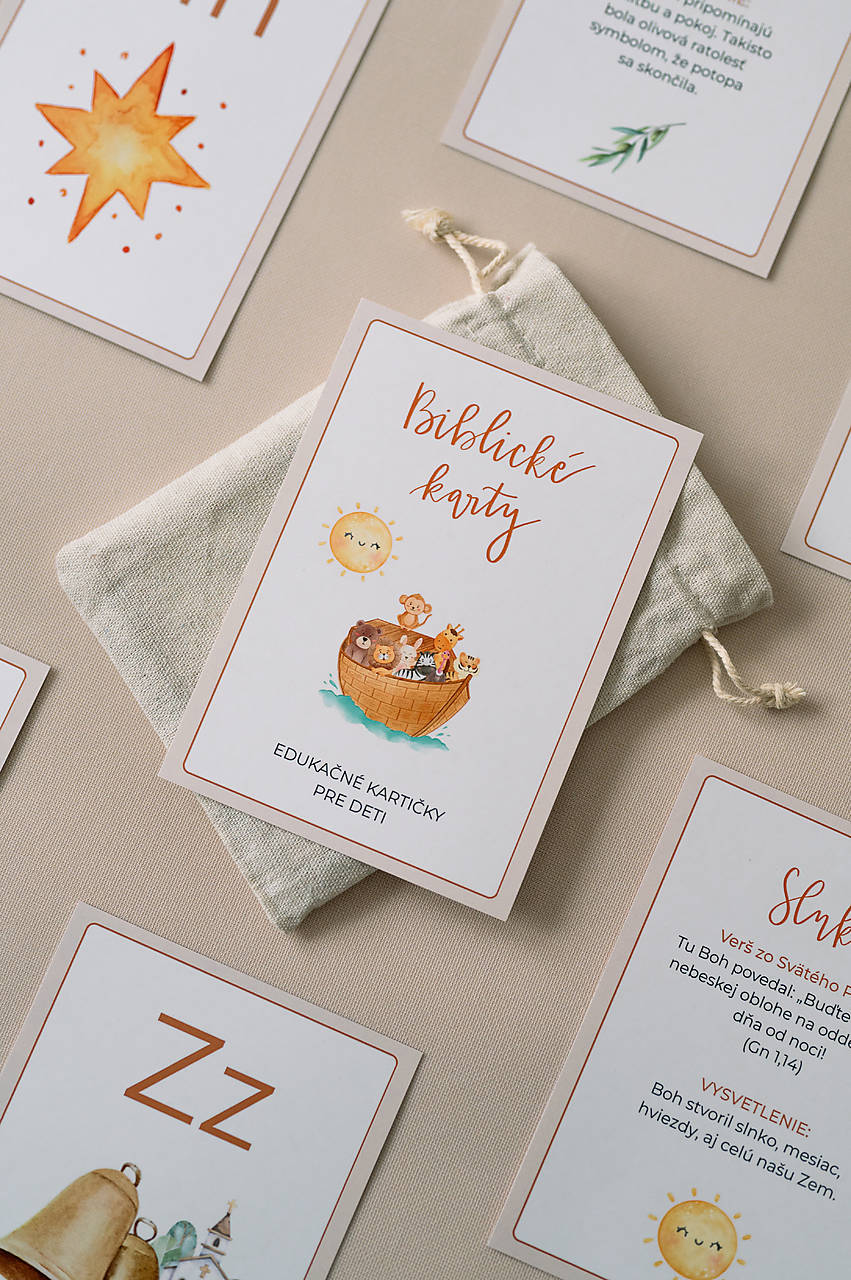 BIBLICKÉ KARTY PRE DETI