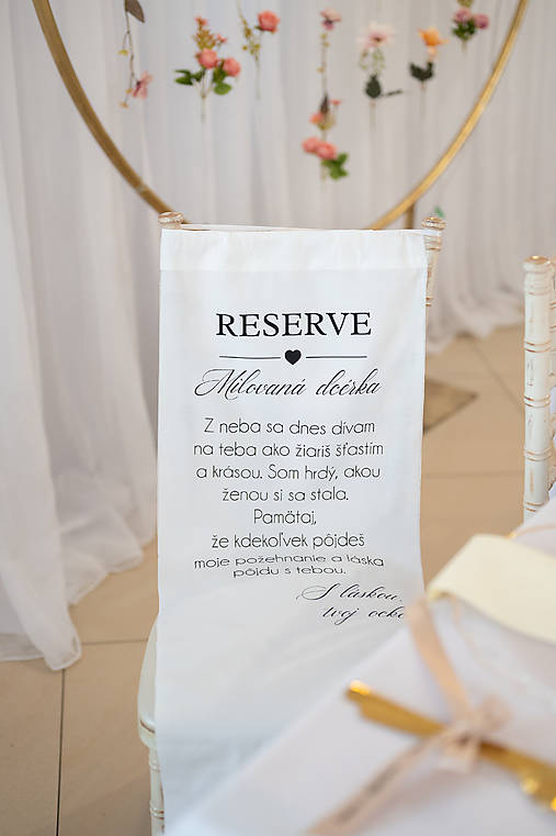 Rezervované pre anjela