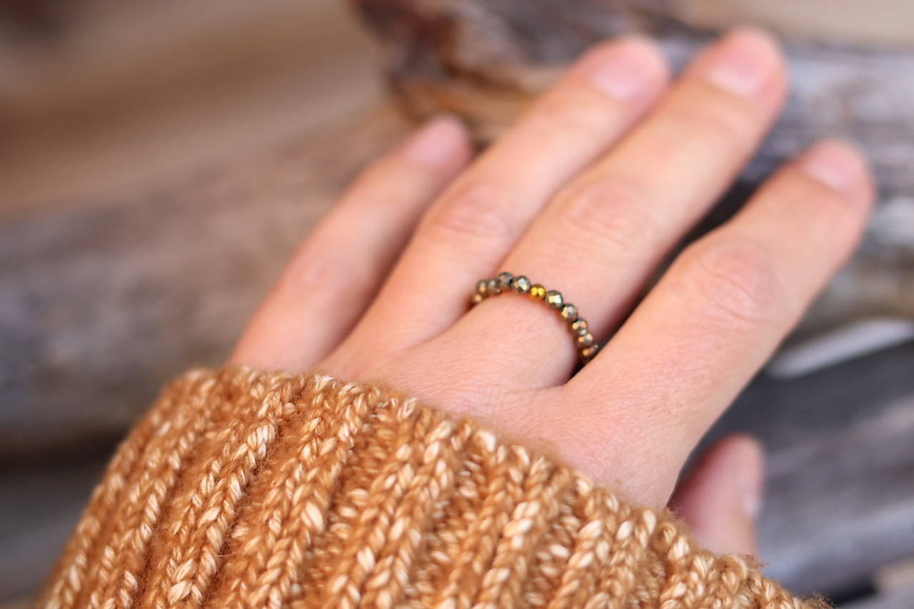 3-dielna súprava šperkov - pyrit