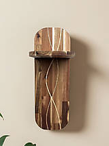 Nábytok - Držiak na kvetináč - akácia - 17927485_