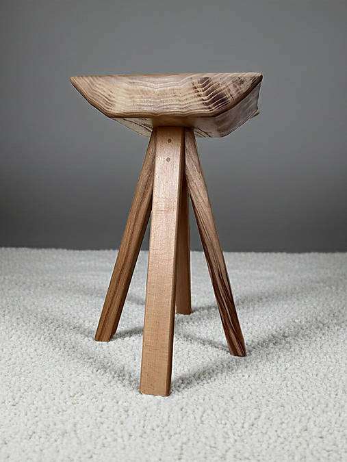 Nábytok - Stojan na kvetináč jaseň/buk - 17927423_