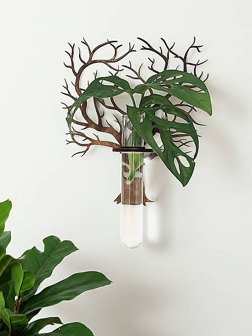 Dekorácie - Zakoreňovač so skúmavkou na zavesenie - 17927531_