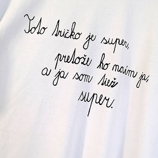 Topy, tričká, tielka - TRIČKO Super - 17928021_