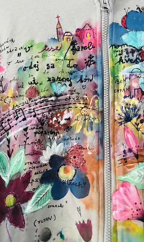 Mikiny - Mikina  V lese farebnom - 17930415_