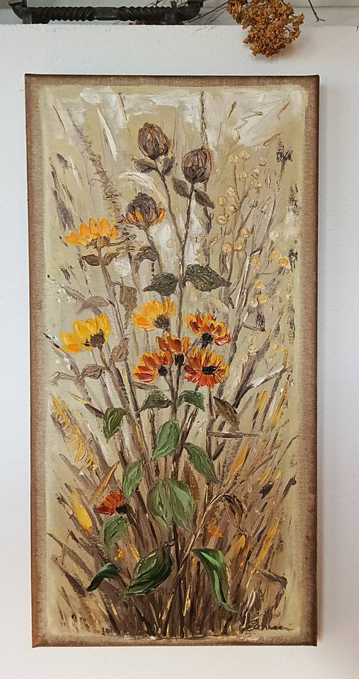 Obrazy - Maľovala Jeseň II. - 17929876_