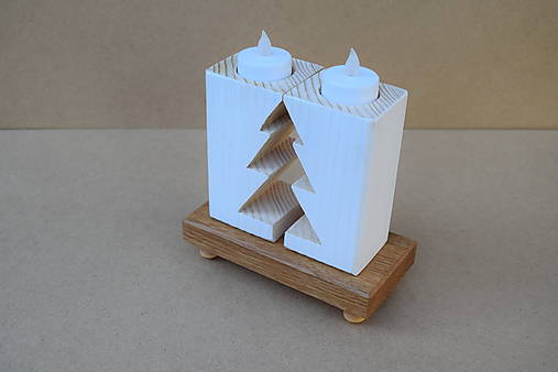 Svietidlá - Vianočný svietnik - nový 1 - 17930020_