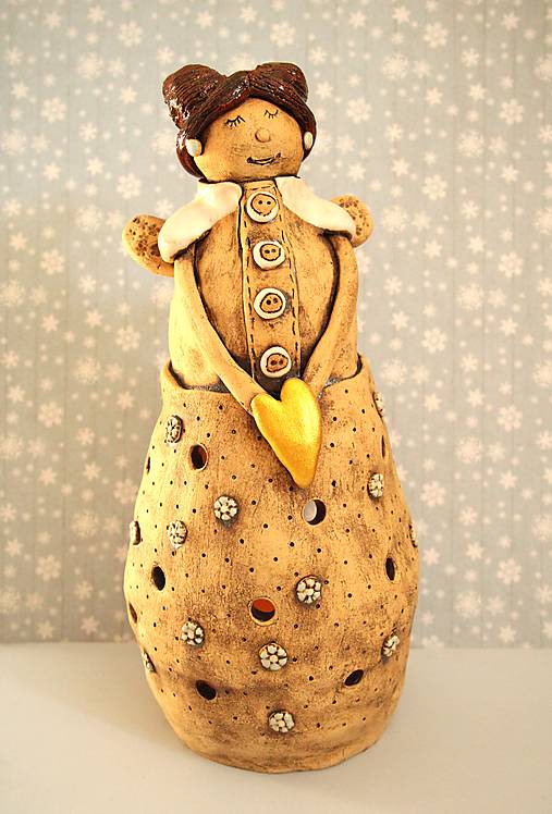 Kvetinová víla svietnik