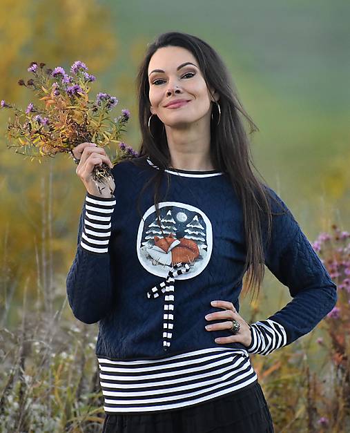 Svetre a kardigány - Svetrík Full Moon - 17930152_