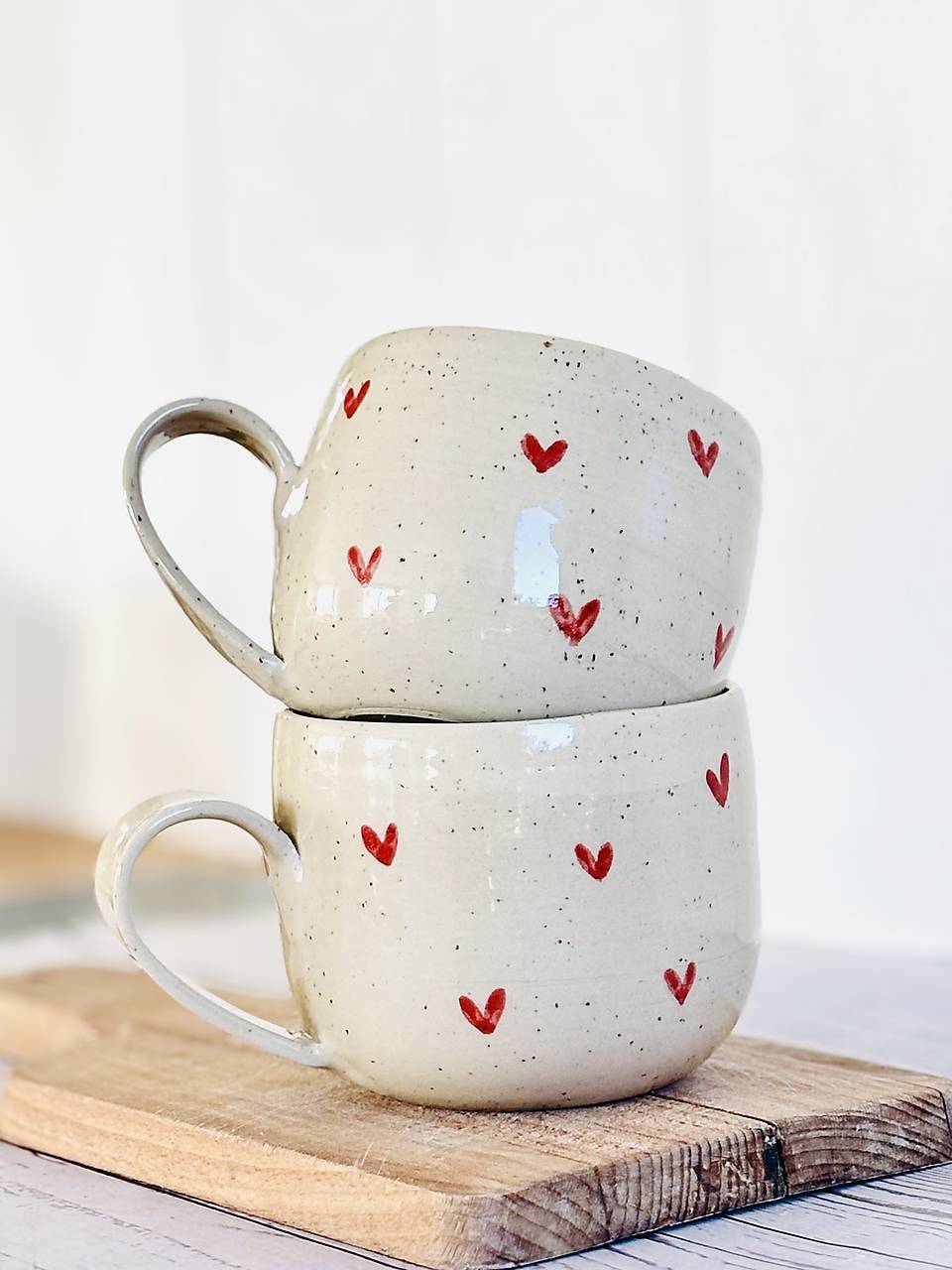 Dotty Love - šálka na veľký čaj (500ml, s uškom)