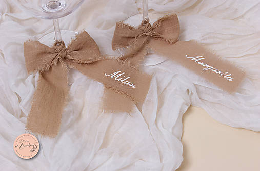 Menovka - jutová stuha