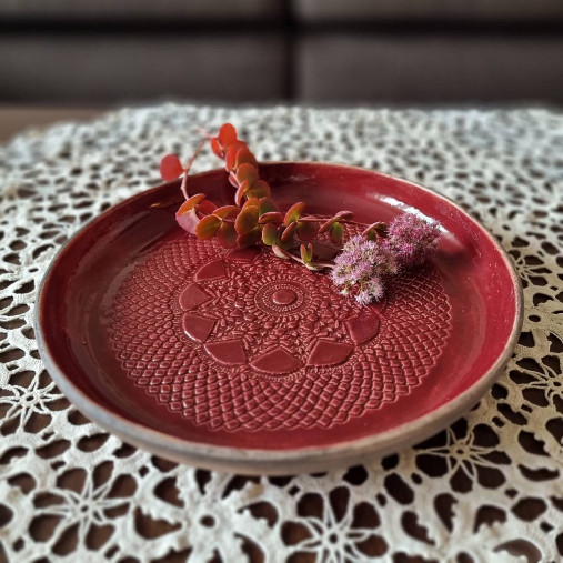 Nádoby - Cherry keramicka misa - 17929806_