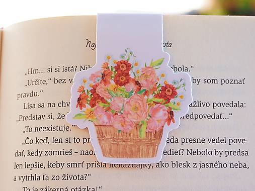 Kvetinová kolekcia magnetických záložiek | Vyberte si Váš obľúbený motív (Letná romanca)