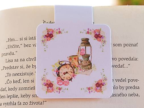 Kvetinová kolekcia magnetických záložiek | Vyberte si Váš obľúbený motív (Zastavený čas)
