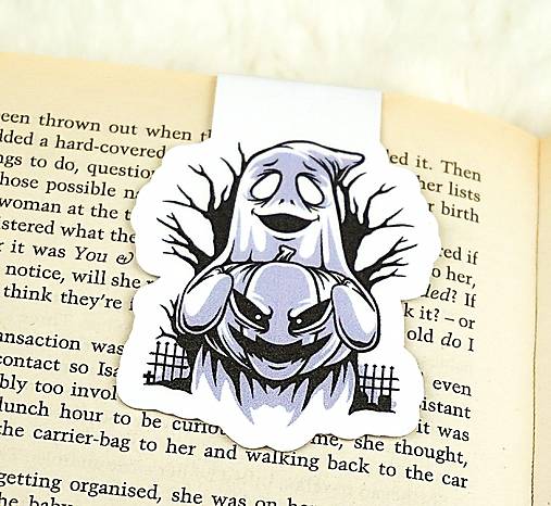 Kolekcia magnetických záložiek DUCHOVIA | Vyberte si svojho obľúbeného (Cintorínsky duch)