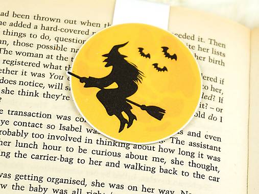 Halloweenska kolekcia magnetických záložiek | Vyberte si svoj motív (Tajomstvo splnu)