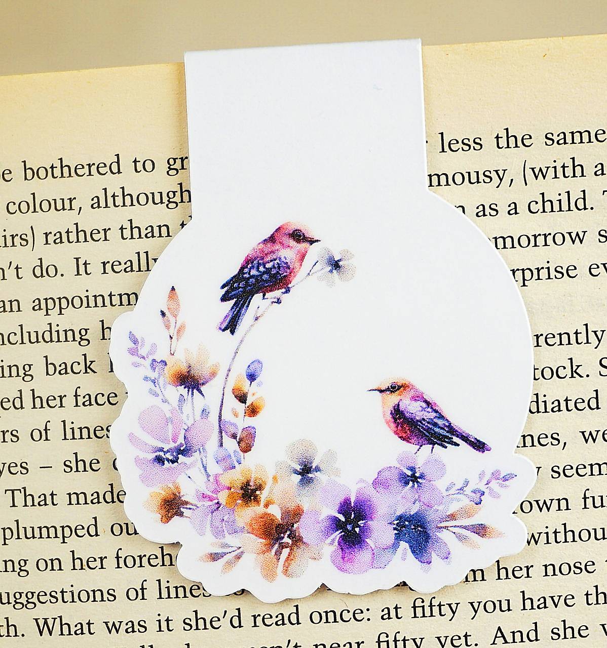 Magnetická záložka do knihy Vtáčiky (Vtáčie šepkanie)