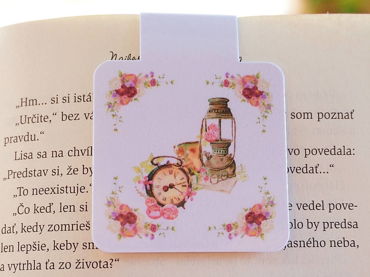 Kvetinová kolekcia magnetických záložiek | Vyberte si Váš obľúbený motív (Zastavený čas)