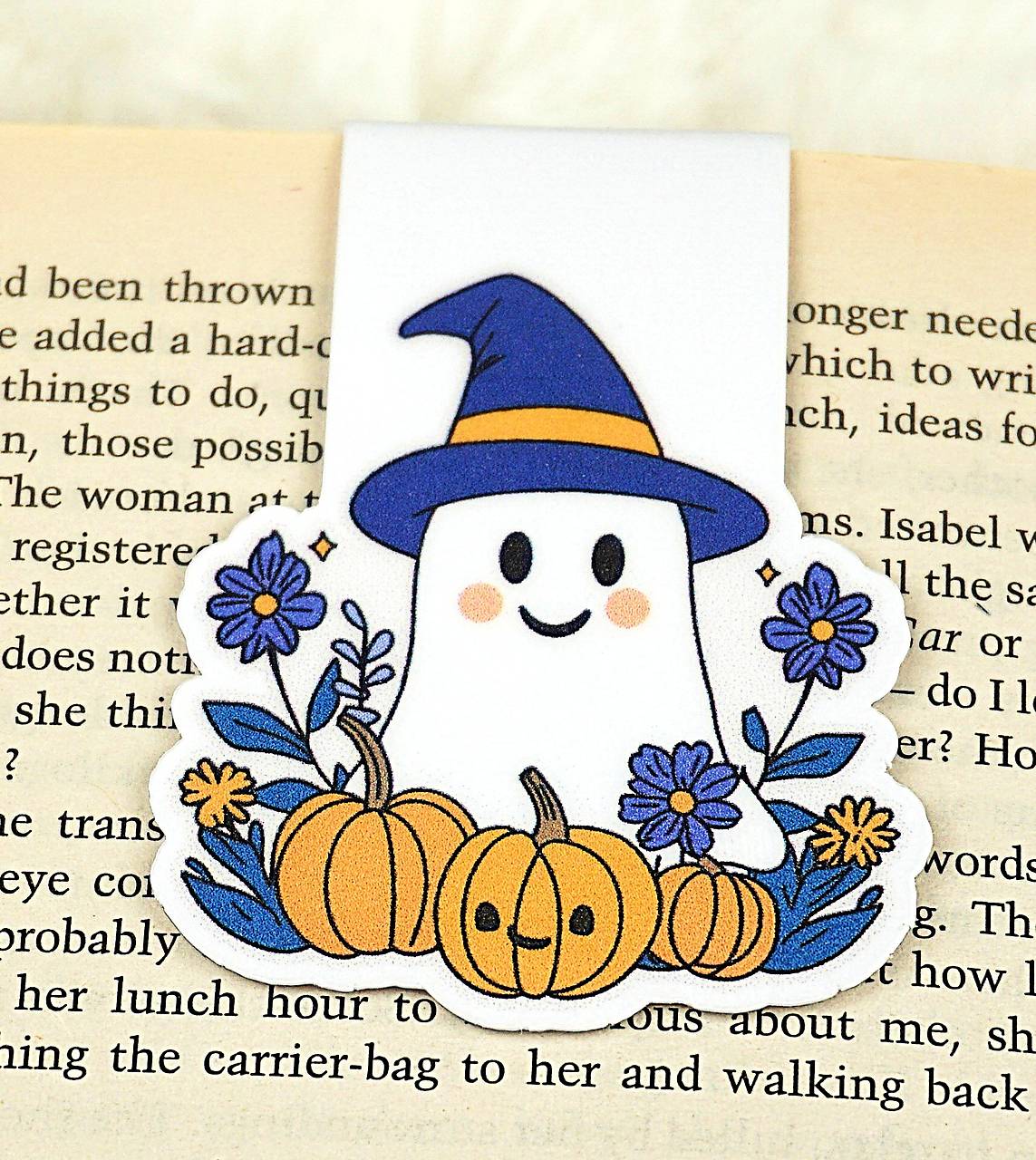 Kolekcia magnetických záložiek DUCHOVIA | Vyberte si svojho obľúbeného (Veselý duch)