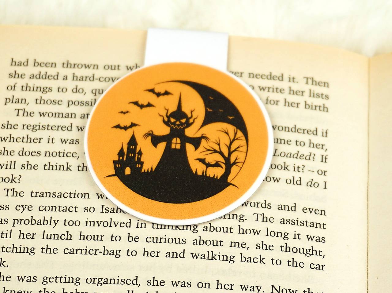 Halloweenska kolekcia magnetických záložiek | Vyberte si svoj motív (Strašidelná noc)