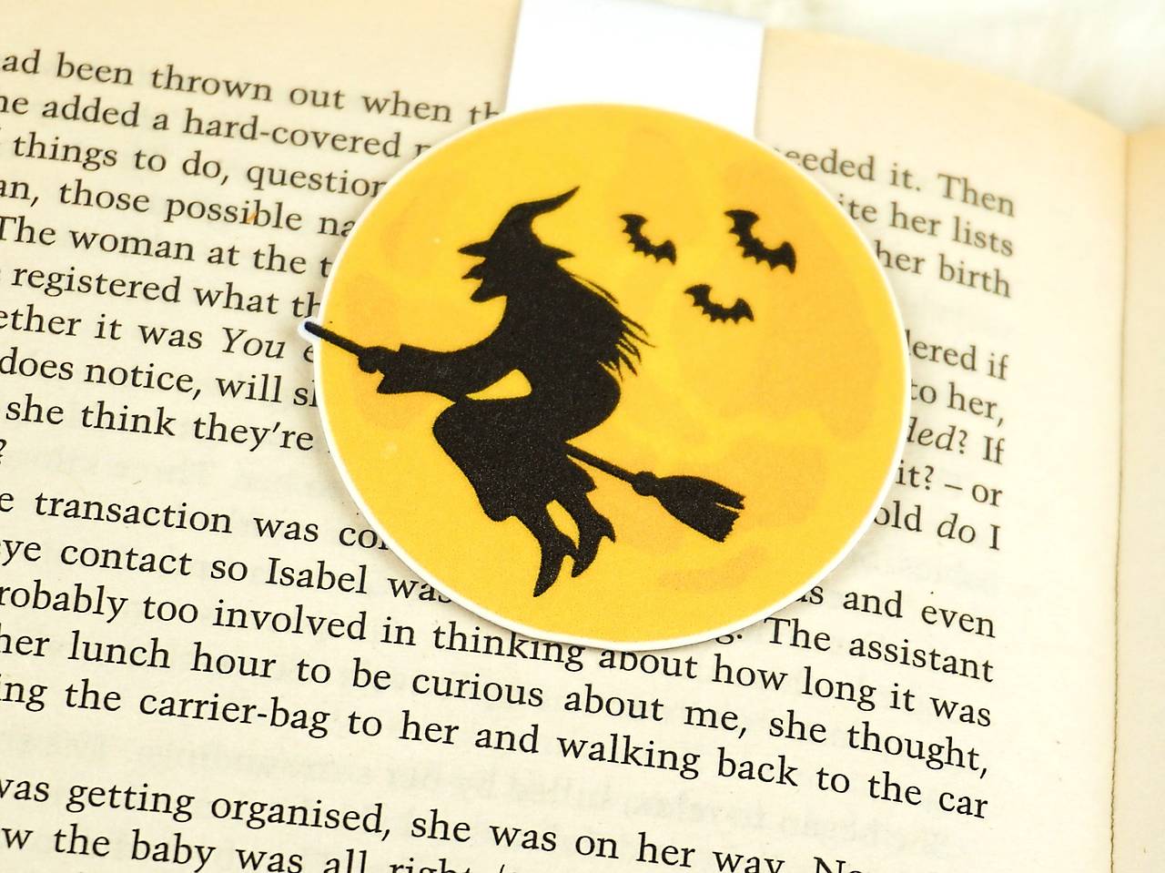 Halloweenska kolekcia magnetických záložiek | Vyberte si svoj motív (Tajomstvo splnu)