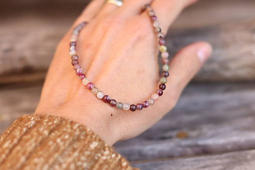 Náhrdelník turmalín