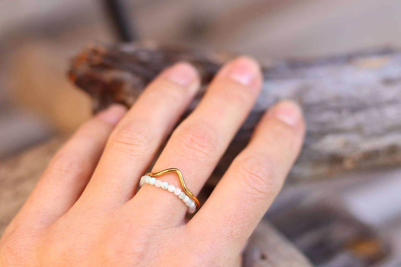 DUO sada prsteňov - larimar