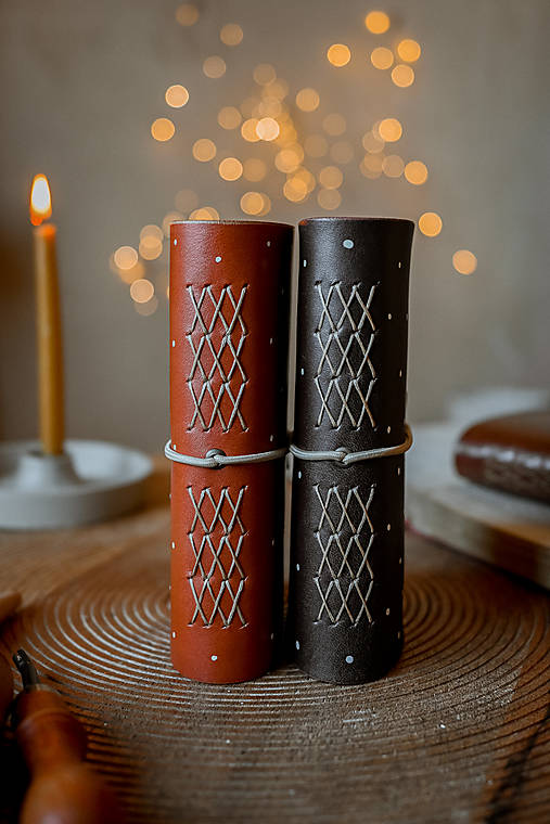 Kožený zápisník - Tristan