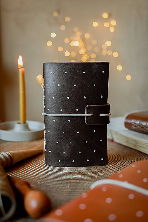 Kožený zápisník - Tristan