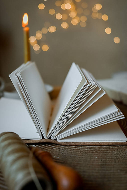 Kožený zápisník - Tristan