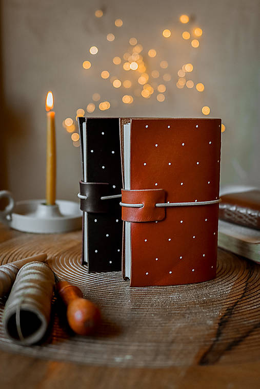 Kožený zápisník - Wilkie