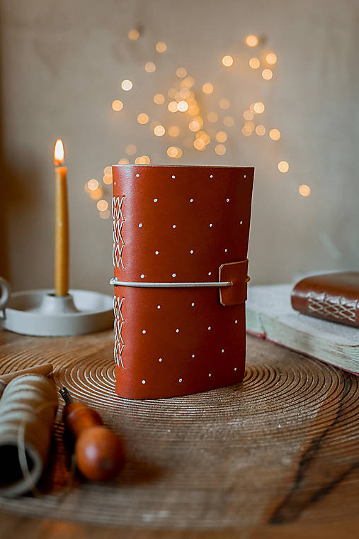 Kožený zápisník - Wilkie