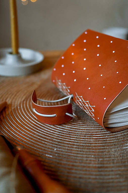 Kožený zápisník - Wilkie