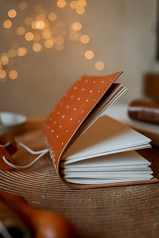 Kožený zápisník - Wilkie