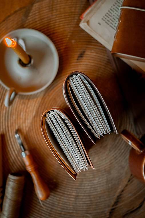 Kožený zápisník - Wilkie