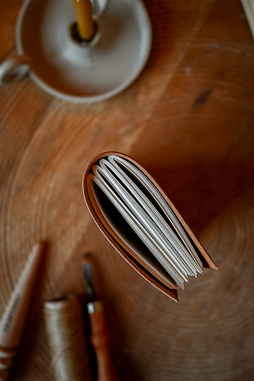 Kožený zápisník - Wilkie