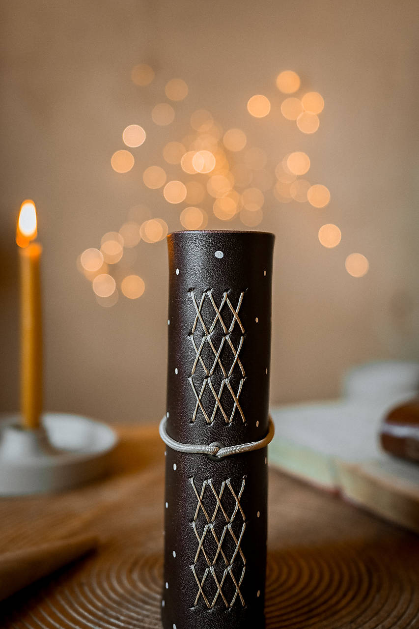 Kožený zápisník - Tristan