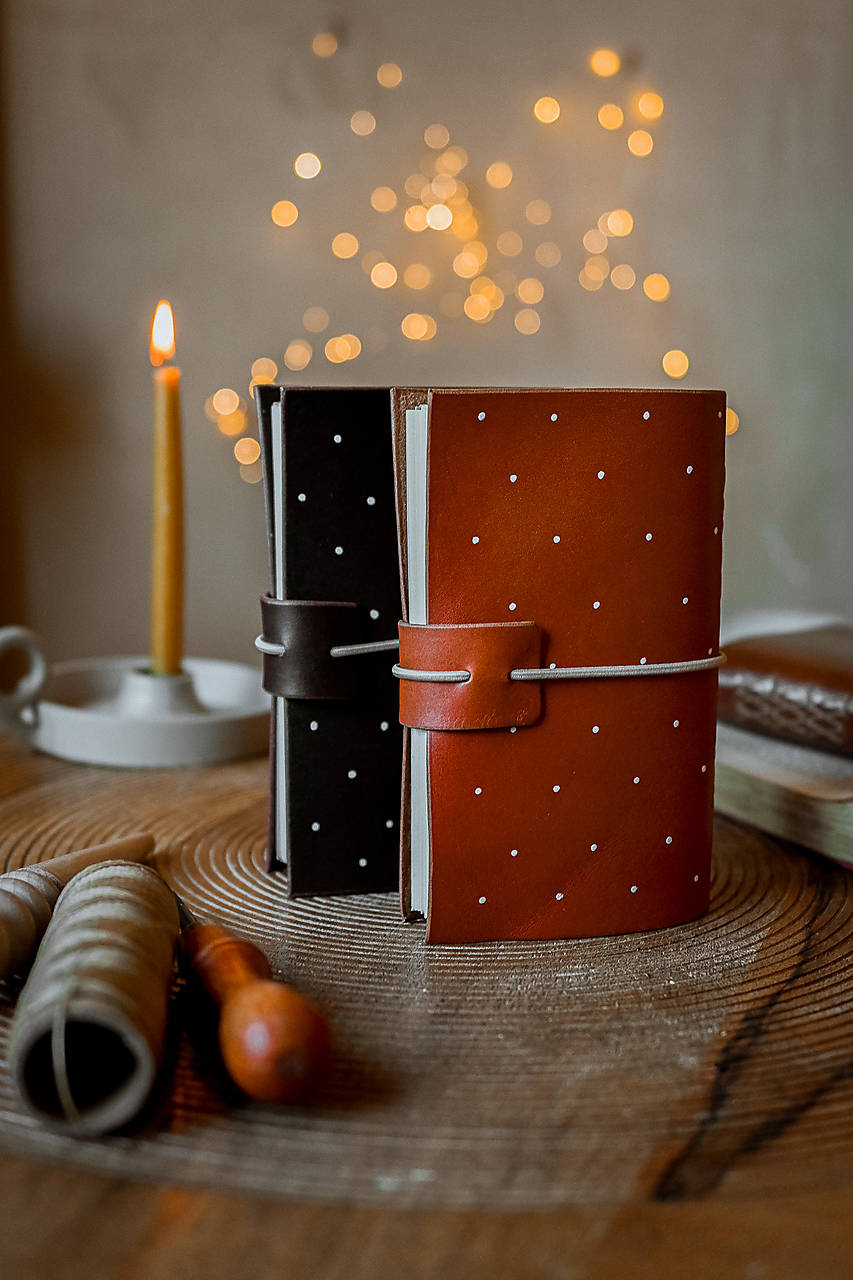 Kožený zápisník - Wilkie