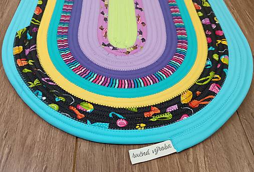 Koberček pod misku na granule pre psov