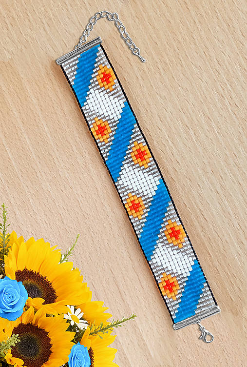 Náramky - Zaujímavec - korálkový náramok - 17931474_