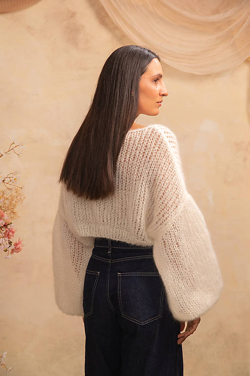 Mohérový svetrík „Cloud Whisper“