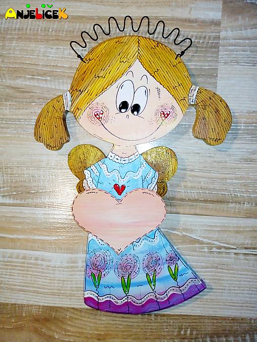 Dekorácie - Anjeliky - na zavesenie - 17934770_