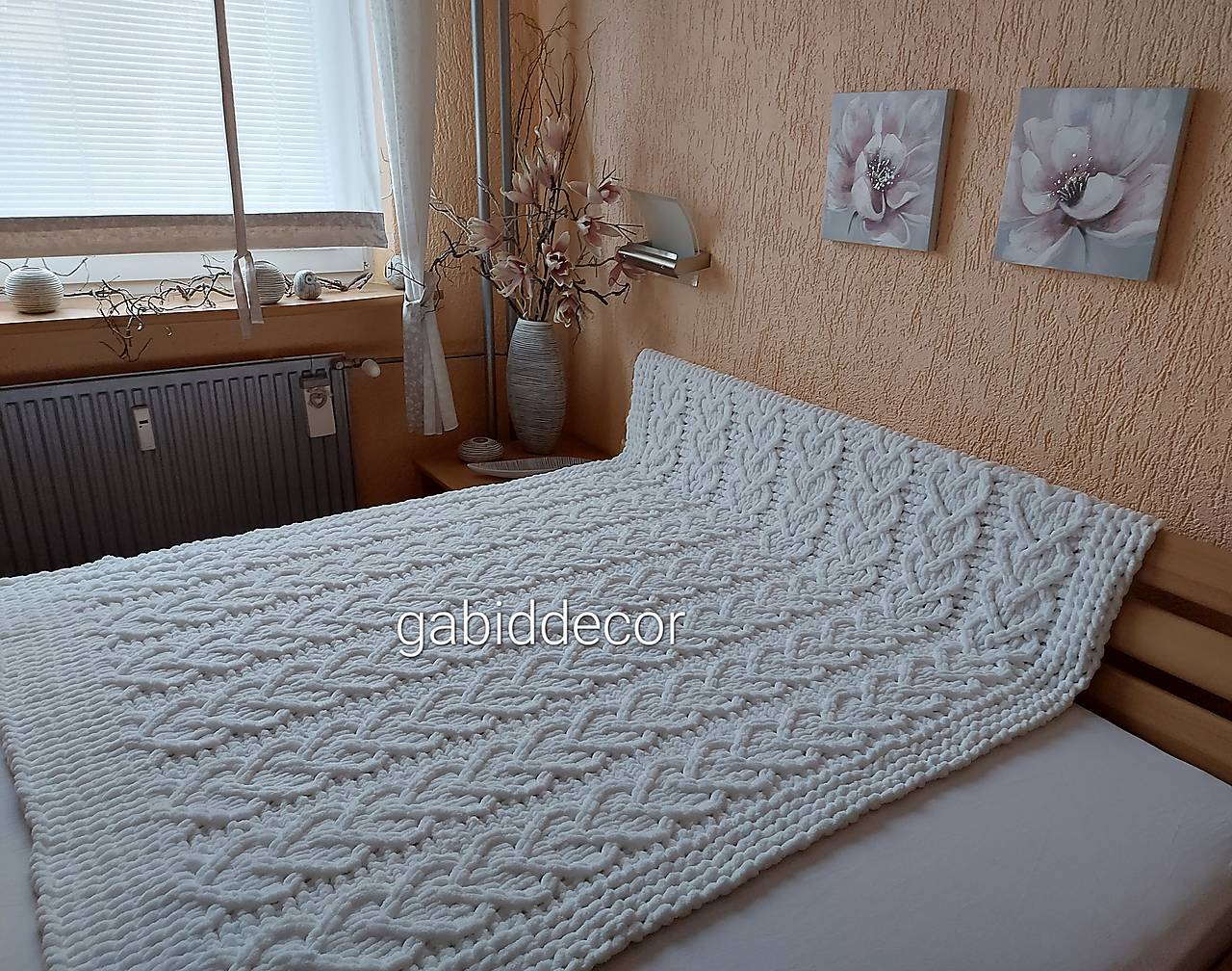 Veľká deka/prehoz na posteľ/sedačku súpravu z vlny alize puffy (Rozmery cca (150 x 180) cm)