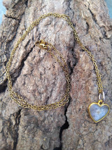 Náhrdelníky - Srdce pre radosť - 17932612_