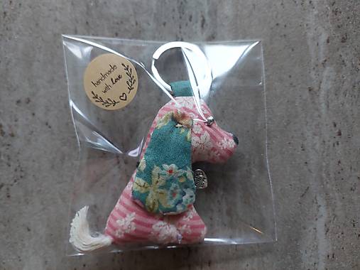 Kľúčenky - Klucenka, privesok psik - 17933038_