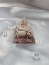 Dekorácie - Orgonitová pyramída LÁSKA A HARMÓNIA - 17933079_
