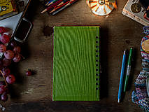 Papiernictvo - Ludwig - upcyklovaný zápisník/skicár - 17934263_