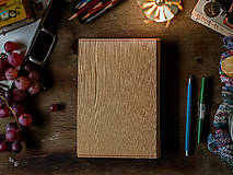 Papiernictvo - Ohnivý - upcyklovaný skicár mixed media - 17934412_