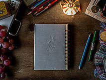 Papiernictvo - Obrazy - upcyklovaný zápisník/skicár - 17934540_